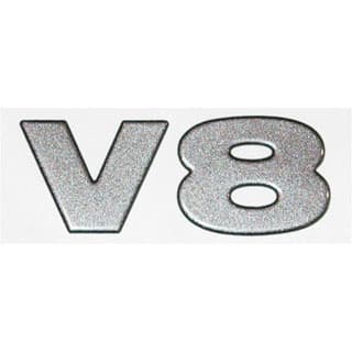 Decal "V8" Front Wing Defender NAS