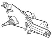 Motor Assembly  Rear Wiper -Range Rover P38a