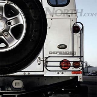 Lamp Guard Set Rear Defender  w/Door Mount Spare