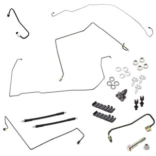 BRAKE PIPE KIT -FRONT DEFENDER 90 '97