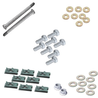 Door Post Hardware Kit-Non Roll Cage