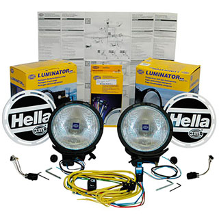 HELLA 4000 DRIVING LAMP KIT 100 WATTS