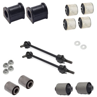 DISCOVERY II SUSPENSION BUSHING KIT, FRONT, NON ACE