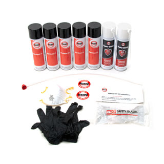 Waxoyl DIY Aerosol Kit w/Hardwax 21 For Small Unibody