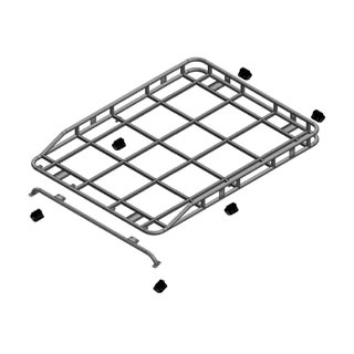 Explorer Rack D90 SW Roll Cage Mt Long Rail