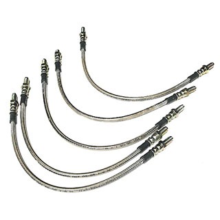 Range Rove Classic Stainless Steel Brake Lines