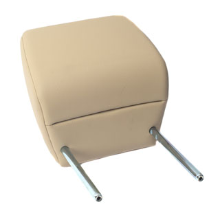 Leather Headrest Beige Defender