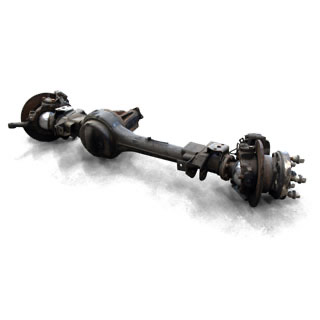 Used Axle Front 10 Spline Defender