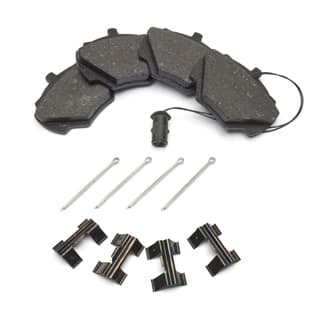 BRAKE PADS, REAR AXLE SET w/SENSOR, RANGE ROVER CLASSIC     