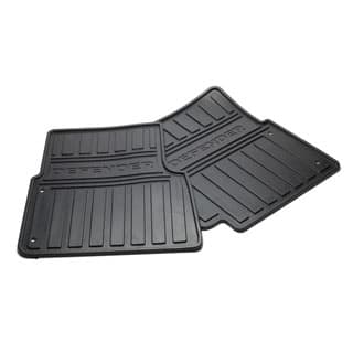 Rubber Mat Set Front Pair Defender