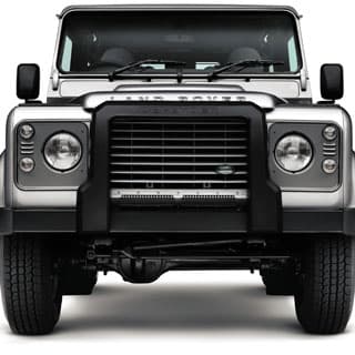 A Frame Nudge Bar For Defender Without a Winch