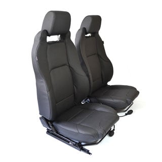 Mk-Ii Elite Seats - Black Leather