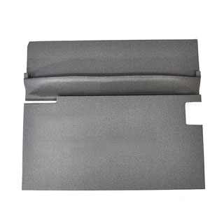 Front Door Trim Set Without Pockets Series - Elephant Hide Grey Vinyl