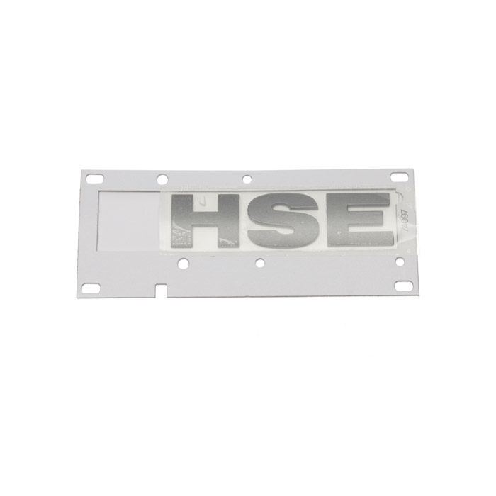 NAME PLATE - PLASTIC DECAL