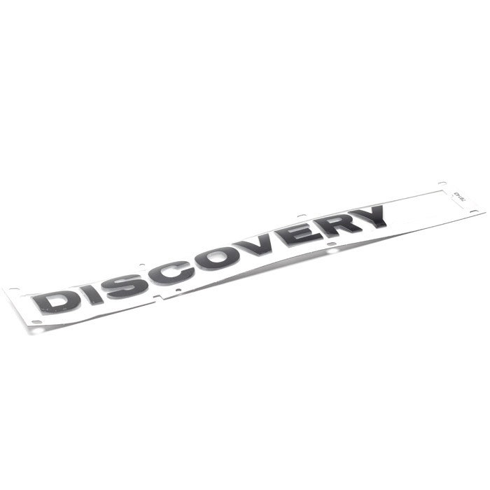NAME PLATE "DISCOVERY" REAR LR4 BLACK