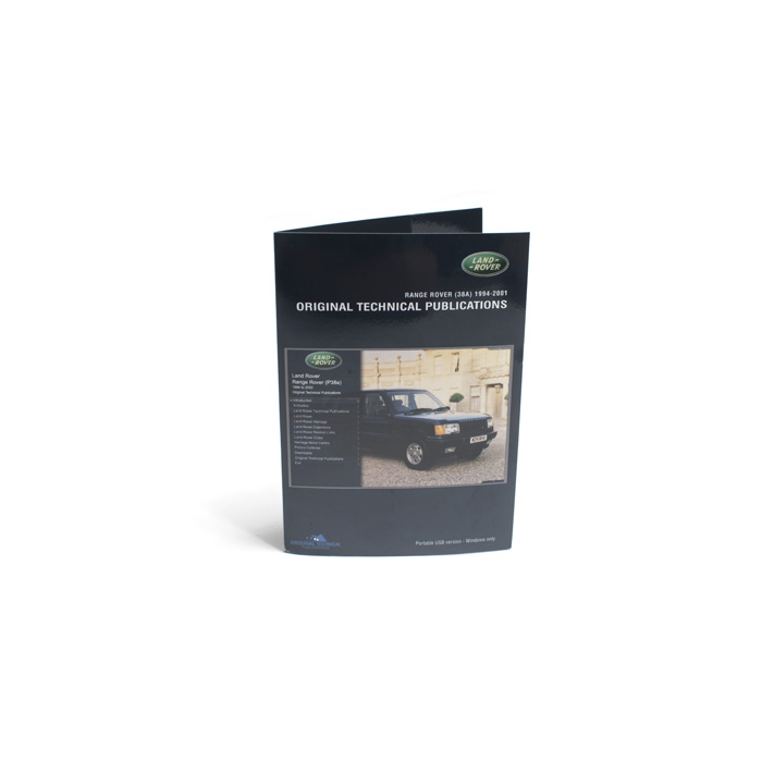 MANUALS ON USB RANGE ROVER P38A 94-2001