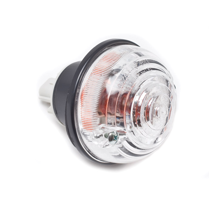  CLEAR  FRONT DIRECTIONAL LAMP ASSEMBLY WITH AMBER BULB