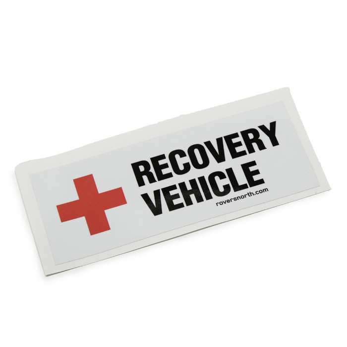 ROVERS NORTH STICKER RECOVERY VEHICLE