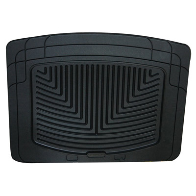 RUBBER MATS - REAR PAIR BLACK - RRC, P38A, DISCOVERY I, DEFENDER