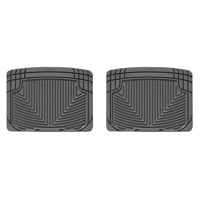 RUBBER MATS - REAR PAIR GREY - RRC, P38A, DISCOVERY I, DEFENDER