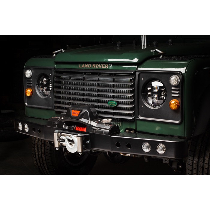 ROVERS NORTH WINCH BUMPER WITH LED LIGHTS, DEFENDER