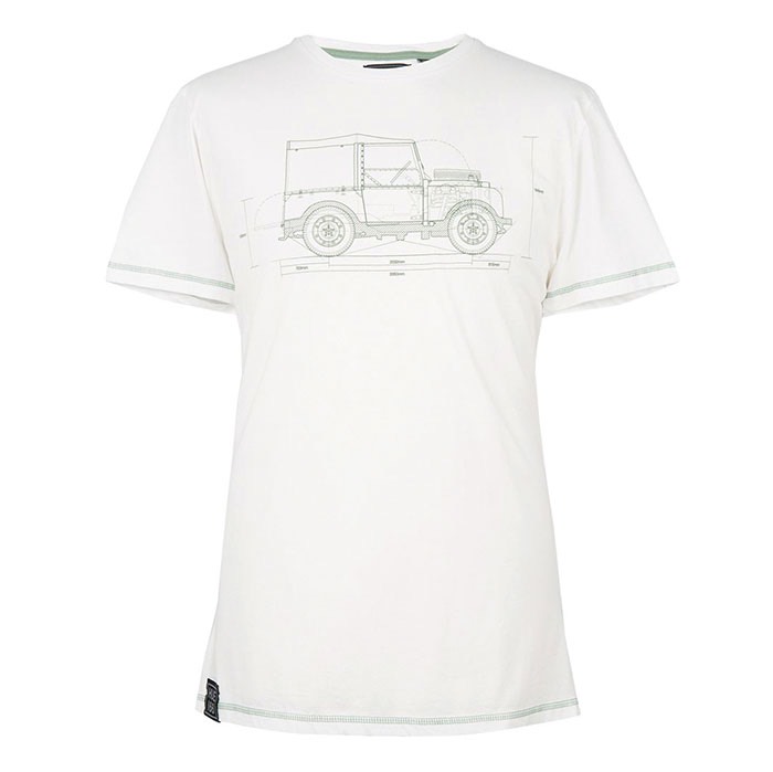 HUE GRAPHIC T- SHIRT - WHITE - MD