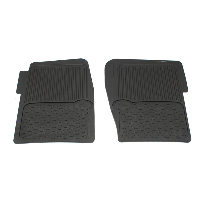 RUBBER FLOOR MATS - FRONT PAIR  DISCOVERY II